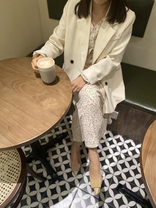 IUIU SECOND 春夏时装尖头方扣单鞋 商品图5