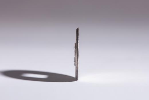 矩德泉坊 纯银手作 半两（2.4厘米版） 吉祥钱436 商品图2