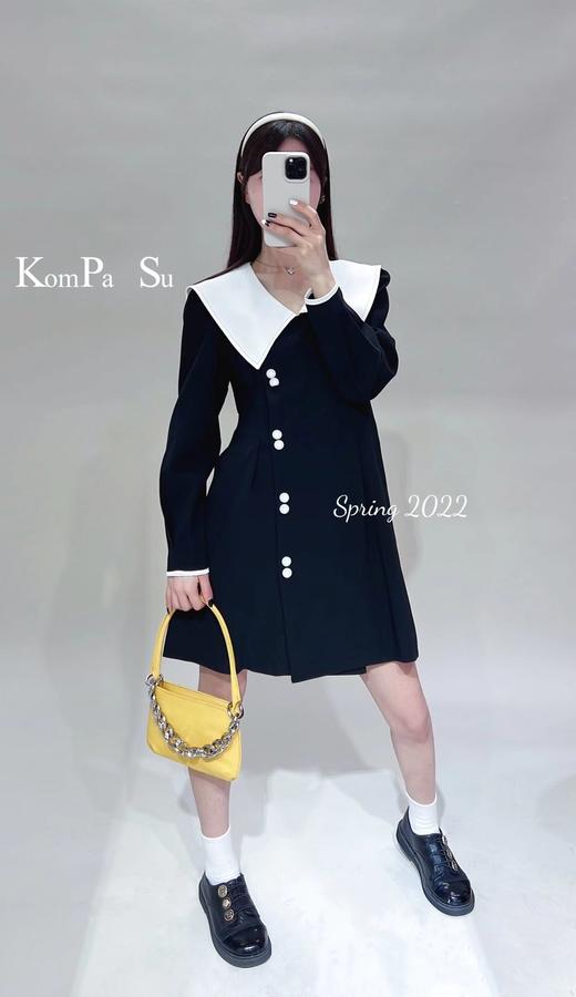 卡帕苏海军领连衣裙 K133215		 商品图0