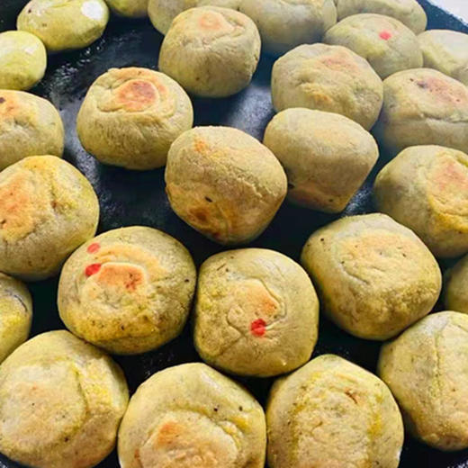 【安顺涂记 清明粑】4个/袋约500g 特色风味小食30年老字号多种口味任选纯手工制作    商品图3