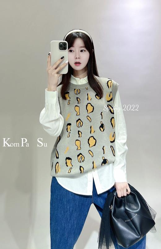 卡帕苏复古俏皮马甲 K137202	 商品图1