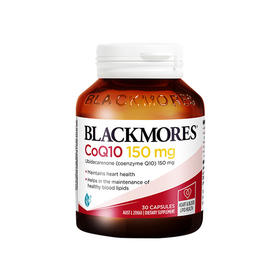 澳佳宝Blackmores 辅酶Q10 150mg 30粒 新旧包装随机发【保税直发】