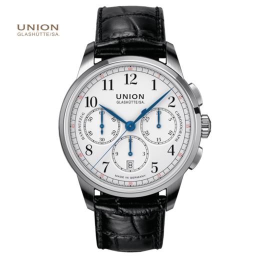 宇联（UNION GLASHÜTTE）德国1893系列 约翰内斯·德尔施泰因纪念版计时码表 D007.459.16.017.00 商品图0