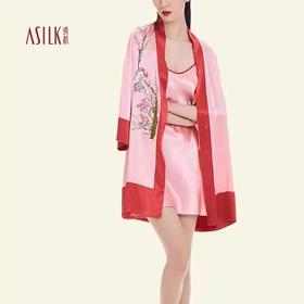 8F  ASILK绣都  桑蚕丝两件套M-XL