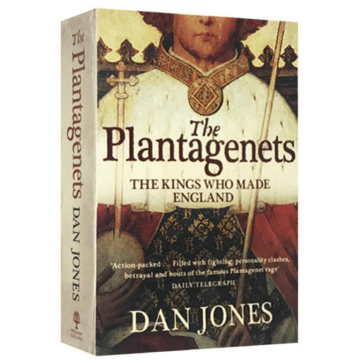 Collins 金雀花王朝 英文原版 The Plantagenets 英文版欧洲历史书籍 英国英格兰中世纪革命前的王朝统治 正版进口书 商品图1