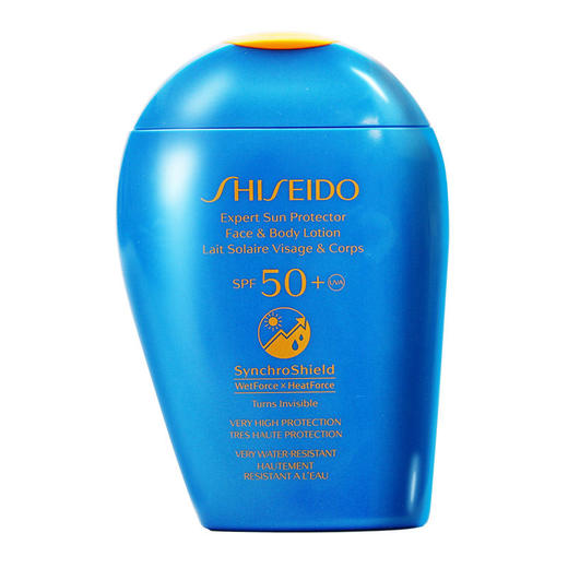 日本Shiseido/资生堂蓝胖子防晒霜50ml 四重防护 水润质地 轻薄肤感 商品图3