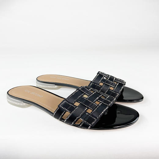 IUIU SECOND夏季时尚气质百搭矮跟凉拖 商品图3