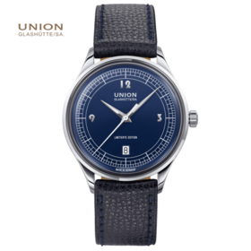 宇联（UNION GLASHÜTTE）德国手表 诺拉敏斯系列 限量版日历腕表 男士手表 D012.407.16.042.09