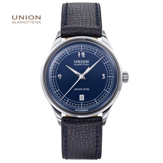 宇联（UNION GLASHÜTTE）德国手表 诺拉敏斯系列 限量版日历腕表 男士手表 D012.407.16.042.09 商品图0