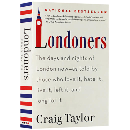 伦敦人 英文原版 Londoners  The Days and Nights of London Now 英文版原版进口历史书 Craig Taylor 商品图1