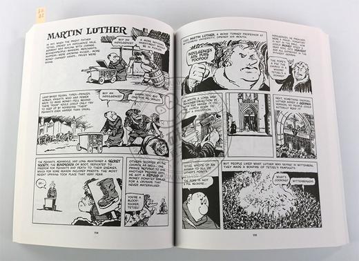 Collins 漫画现代世界历史 英文原版 The Cartoon History of the Modern World 1 英文版漫画世界史读物 进口正版书籍 商品图2