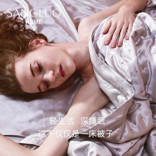 SANGLUO桑罗真丝被会呼吸的手工双人被子床上用品桑蚕丝绸春秋被 商品图3