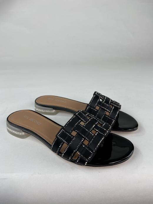 IUIU SECOND夏季时尚气质百搭矮跟凉拖 商品图5