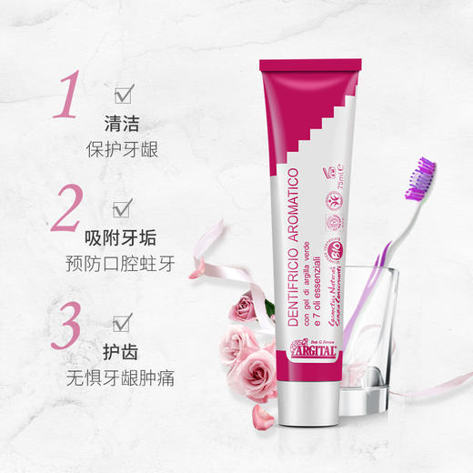 雅琪朵天然绿泥花香牙膏 75ML/瓶 商品图2