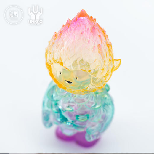 现货 Unbox 叶子精灵 彩虹 搪胶 潮流玩具 摆件 商品图1
