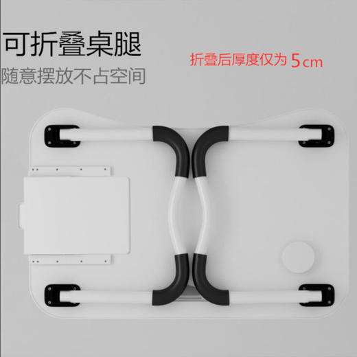 床上书桌折叠小桌子电脑桌床上懒人学生宿舍学习桌做作业卧室坐地 商品图6