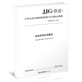 15113.6067 钢轨断面检测量具 JJG（铁道）201—2020