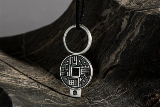 矩德泉坊 纯银手作 除凶去央 辟兵莫当 吉祥钱266 商品图6