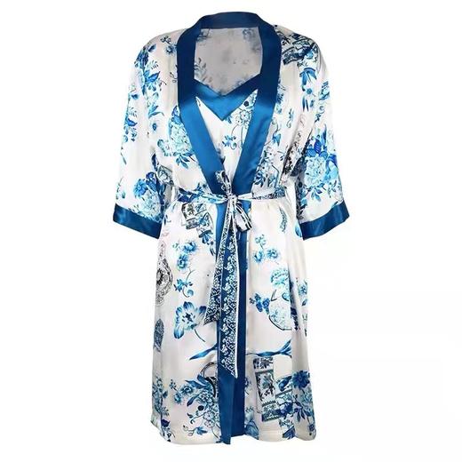 8F  ASILK绣都  桑蚕丝两件套M-XL 商品图4