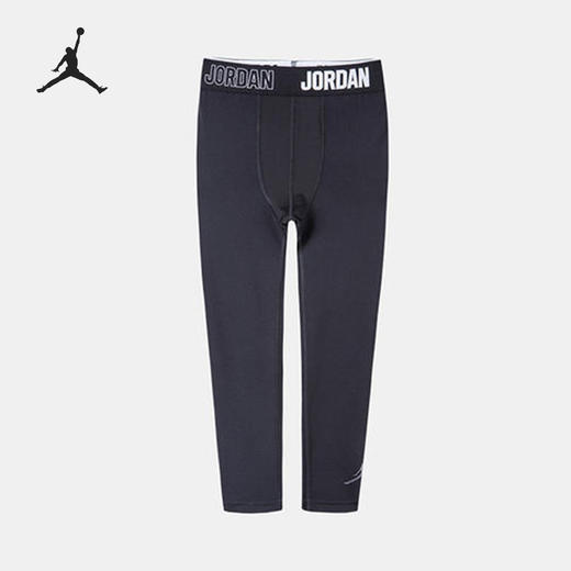 AIR JORDAN乔丹AJ童装秋新品儿童百搭速干弹力打底裤JD2032107 商品图0