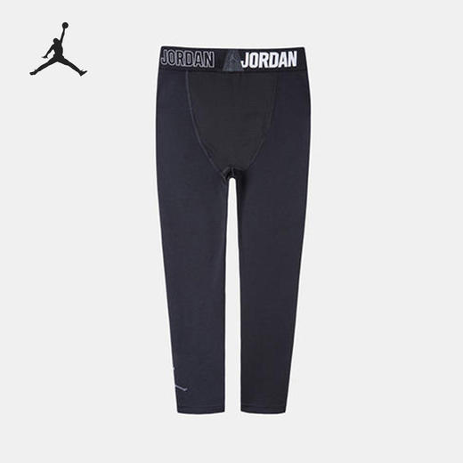 AIR JORDAN乔丹AJ童装秋新品儿童百搭速干弹力打底裤JD2032107 商品图1