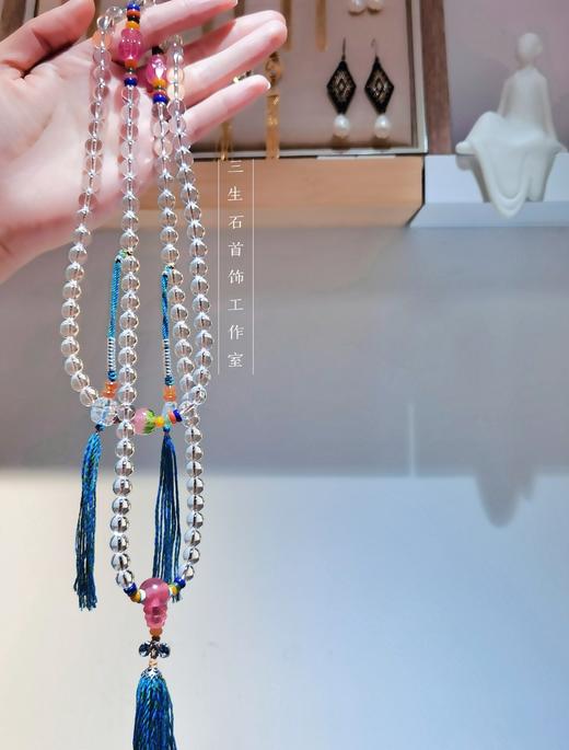 天然白水晶108颗系列~琉璃设计款 商品图9