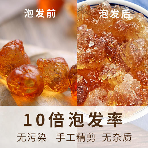 在菌屋 大颗粒桃胶无杂质野生300g 商品图2