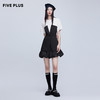 FIVE PLUS新款女夏装设计感拼接连衣裙女圆领短袖高腰蓬蓬裙2WN1080230 商品缩略图4