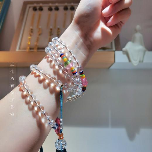 天然白水晶108颗系列~琉璃设计款 商品图10