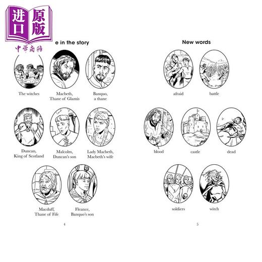 【中商原版】Penguin Readers Level 1 Macbeth ELT企鹅分级文学经典1级 麦克白 儿童分级阅读 英文原版 进口图书 商品图2