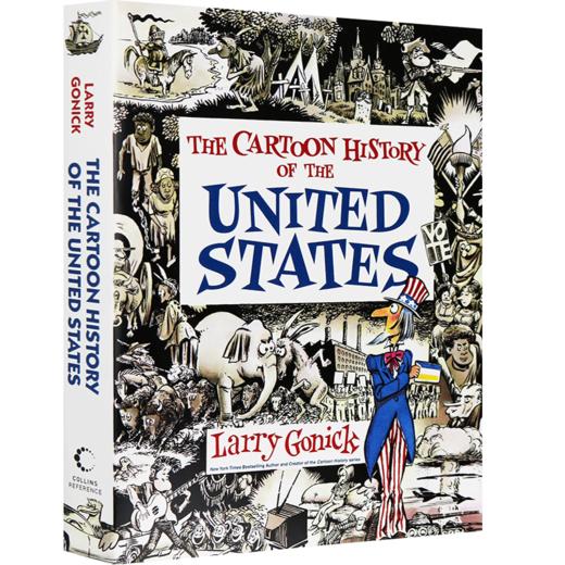 Collins 漫画美国历史入门 英文原版 Cartoon History of the United States 英文版进口书籍 商品图2