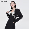 FIVE PLUS2022新款女春装蝴蝶结连衣裙女两件时尚套装搭外套裙2WA1102120 商品缩略图0