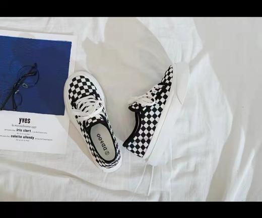 D Doo女士帆布鞋 货号：66651 商品图0