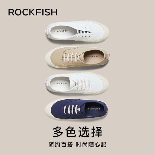 Rockfish英国719防泼水一脚蹬女鞋懒人鞋帆布鞋 商品图2