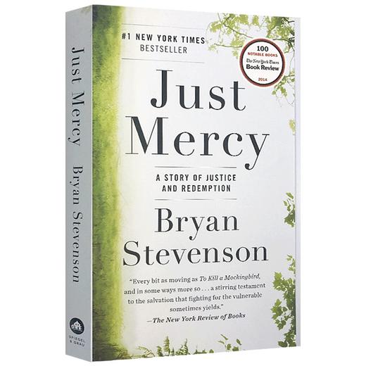 正义的慈悲 美国司法中的苦难与救赎 英文原版 Just Mercy 英文版进口法律书 布莱恩史蒂文森 英语书籍 商品图1