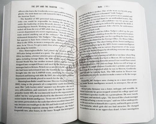间谍和叛徒 英文原版 The Spy and the Traitor 改变历史的英苏谍战 比尔盖茨推荐2020年度好书 英文版进口原版英语书籍 商品图1