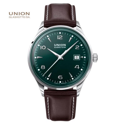 宇联（UNION GLASHÜTTE）德国手表 诺拉敏斯系列马臀皮男士自动机械日历腕表 D012.407.16.097.00 商品图0
