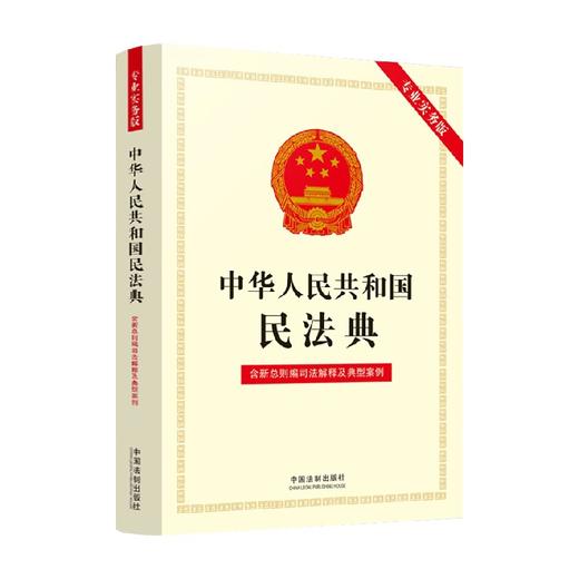 中华人民共和国民法典 专业实务版 中国法制出版社 著 法律 商品图0