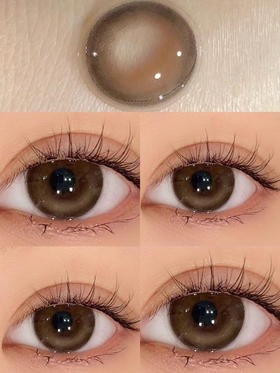 pfgirlcon 年抛 茶水晶 14.2mm着色13.3mm