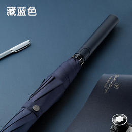 MYS-S6008-2022年新款雨伞印刷logo大号自动简约晴雨两用长柄直杆双人广告伞 商品图2