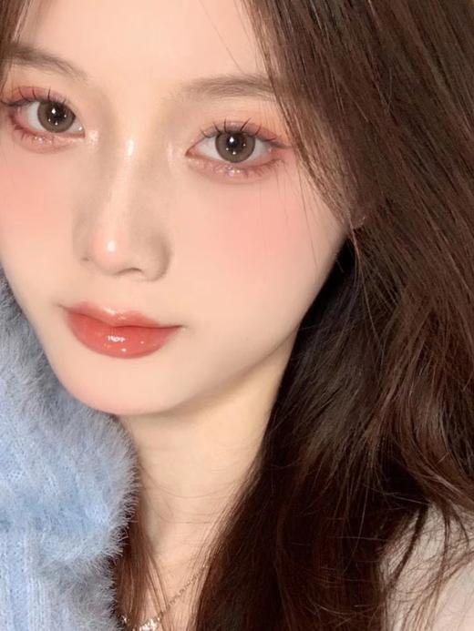 Olens日抛·小鹿夜棕&小鹿夜灰·Moodnight系列 14.2mm实际中等直径 一盒10片装 商品图6