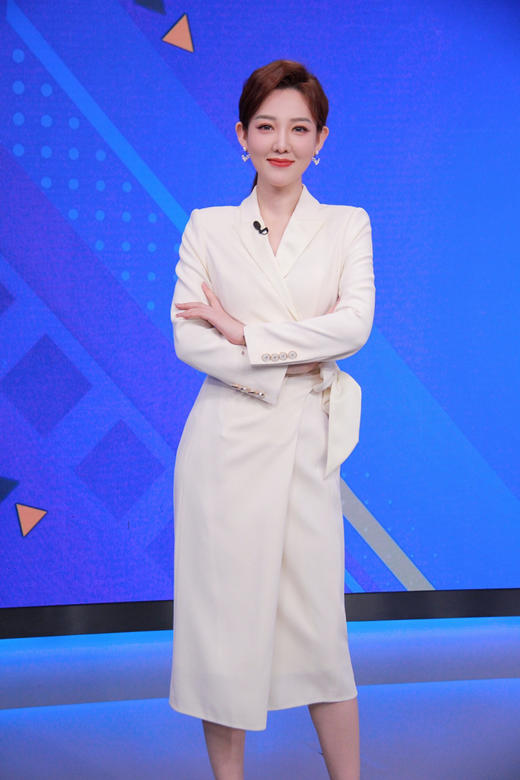 "温柔的铠甲"-JG384506T1XC-384506 “央视主持人款”连衣裙 知性优雅 端庄大气 上镜颈袖添香 商品图10