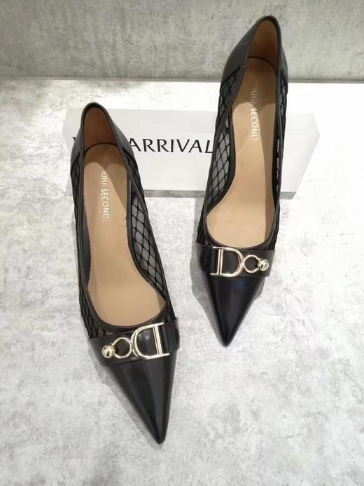 IUIU SECOND 春夏时装浅口女单鞋清凉网纱尖头单鞋 商品图4