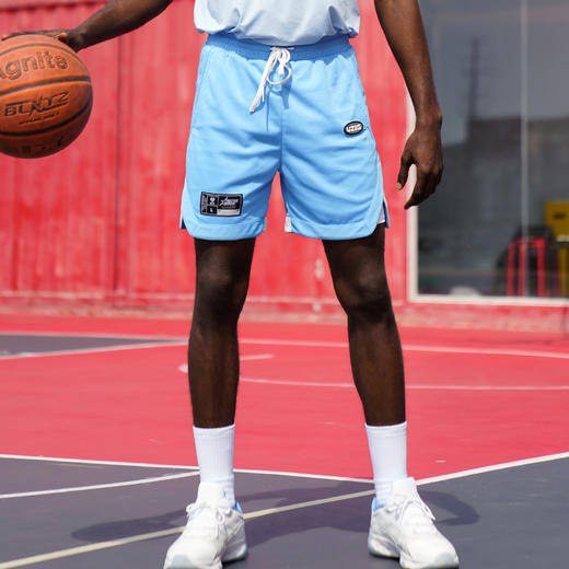 无拘 UZIS篮球短裤男夏季网眼美式小短裤运动训练透气球裤[印记] 商品图4