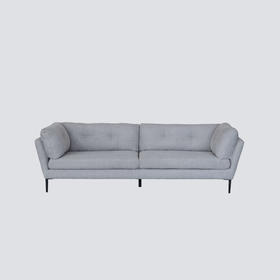 NS家居nsfurniture布艺三人位沙发NSSF-5224-C1-60 KD系列