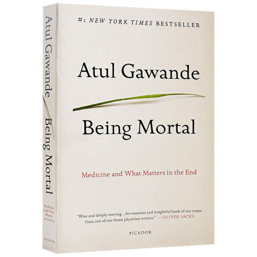 作为凡人 yao物与临终要事 英文原版Being Mortal最hao的告别 关于衰老与死亡 你必须知道的常识 阿图葛文德 英文版进口英语书籍 商品图1