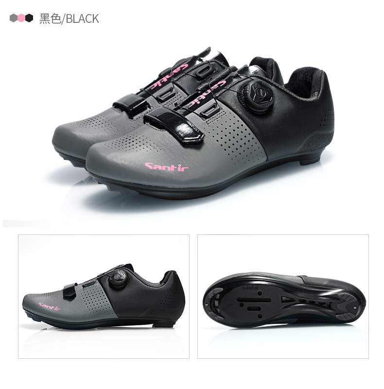 santic森地客 新款公路骑行锁鞋男女 自行车单车鞋专业公路锁鞋【歼1