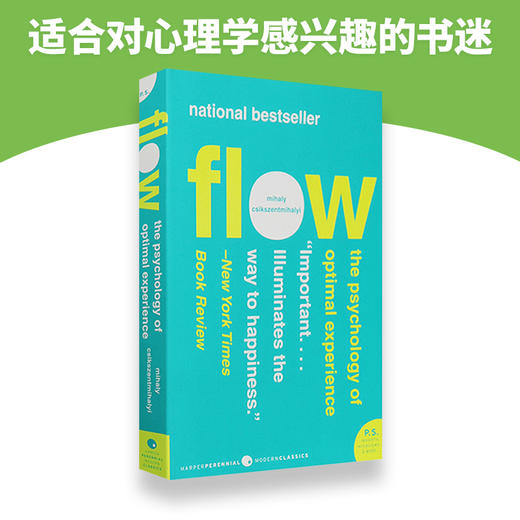 Collins 正版 心流 当下的幸福 英文原版 Flow The Psychology of Optimal Experience 心理学名著 米哈里契克森米哈赖 英文版进口英语书籍 商品图2