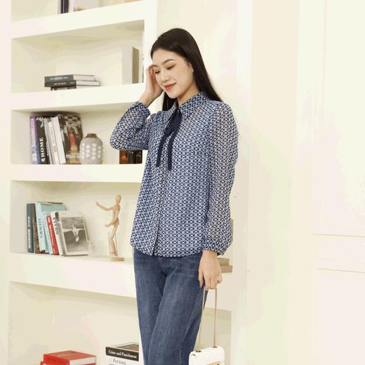 宗洋zongyang女装2022春季新品女士长袖百搭衬衫衬衣BCL3CS7823-48 商品图1