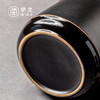 陶瓷办公室会议杯描金茶水分离泡茶杯防烫带盖大容量家用喝水杯子 尚贤泡茶杯（黑）VN29 商品缩略图8